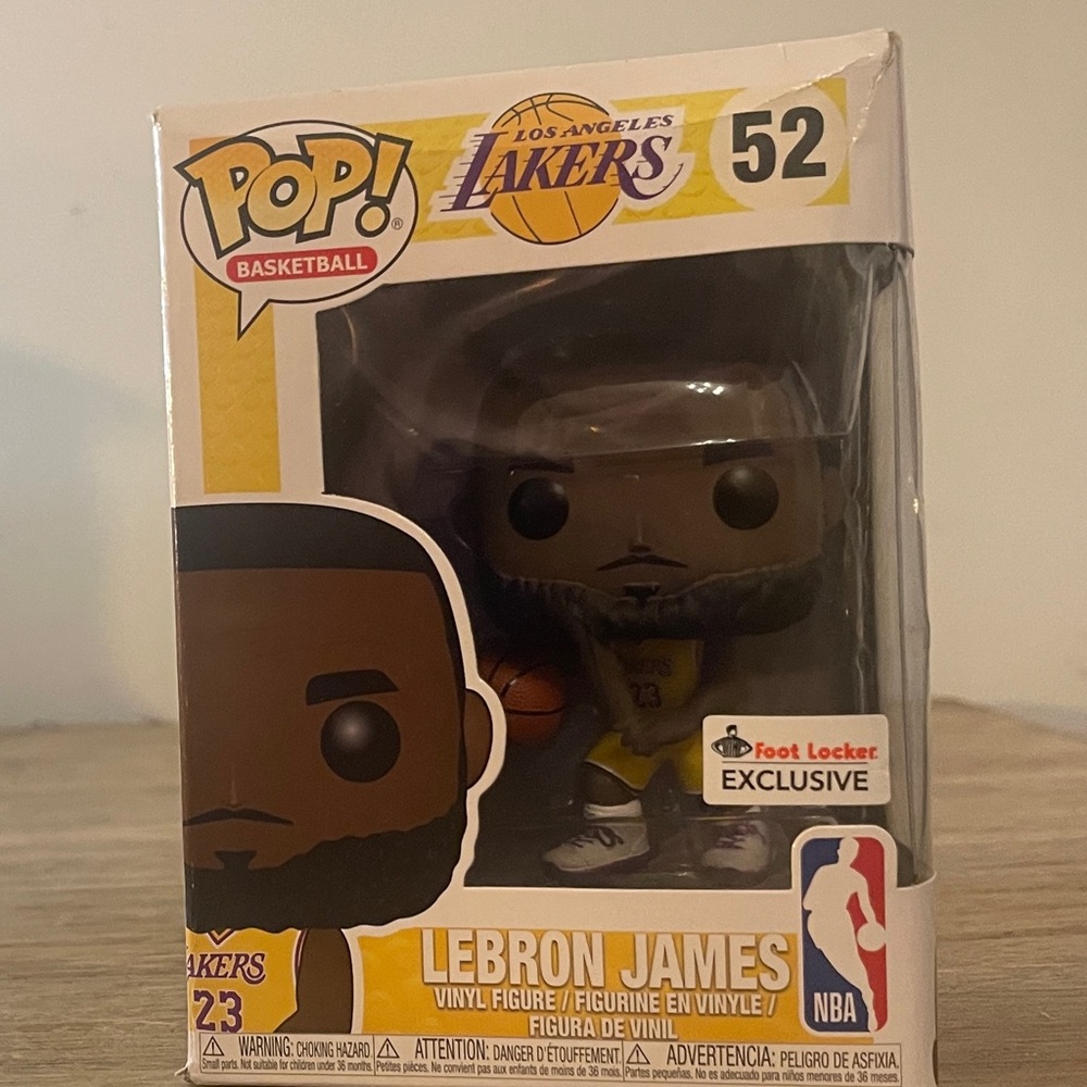 Pop! Basketball Lebron James Los Angeles Lakers #52